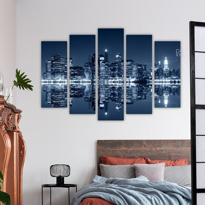 Manhattan at night – reference image 3