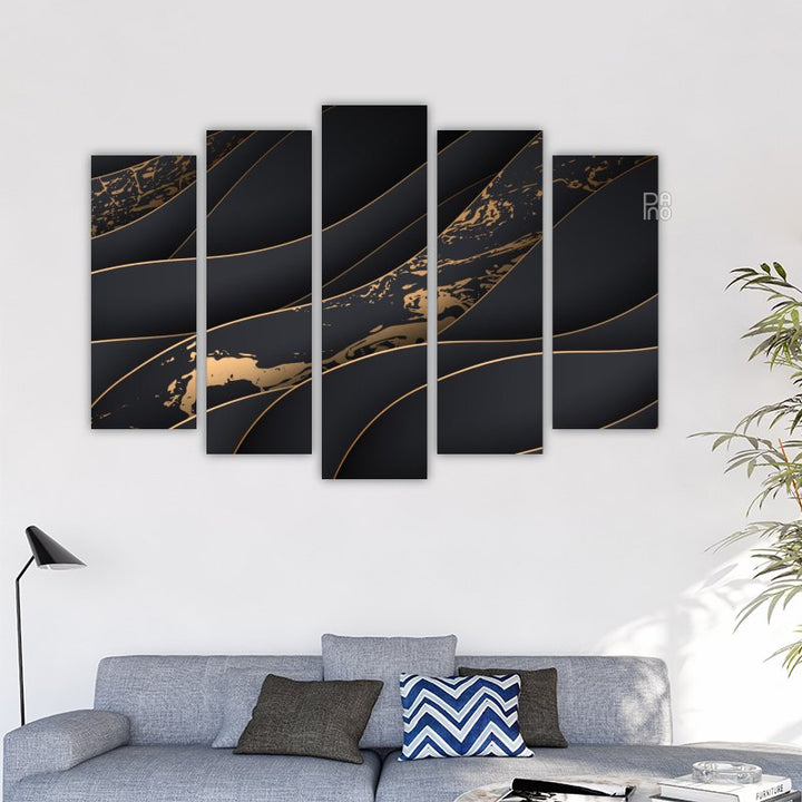 Luxury background with waves – reference image 2