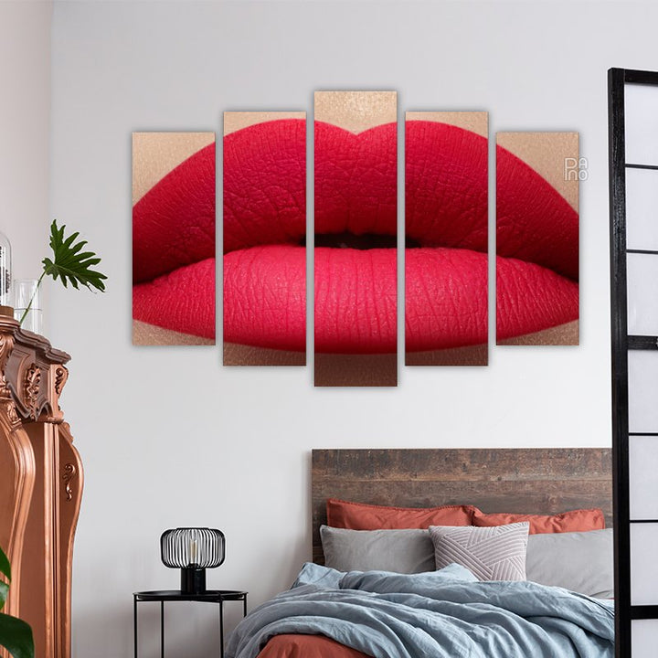 Pink matte lips – reference image 3