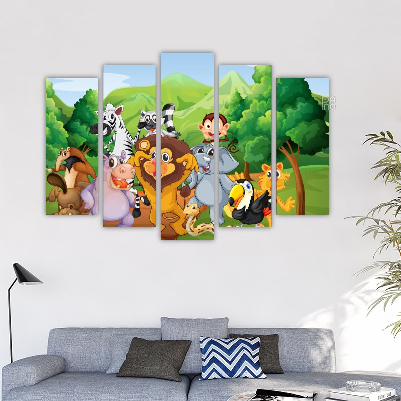 Jungle animals – reference image 2