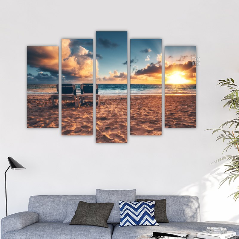 Tropical Beach and Beautiful Sunrise – reference image 2