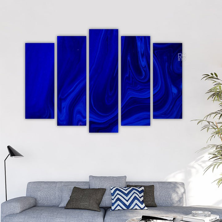 Liquid Dark Blue Texture – reference image 2
