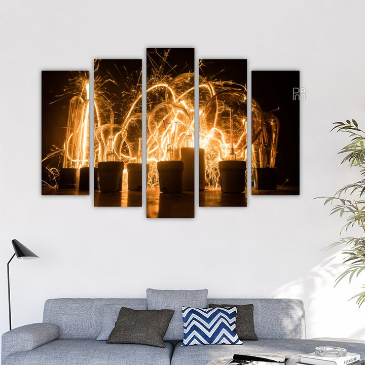 Abstract bulbs – reference image 2