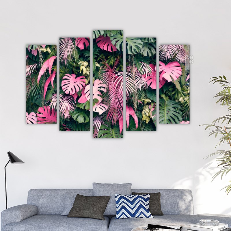 Tropical leaf background – reference image 2