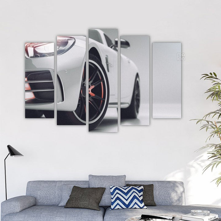 White sports car – reference image 2