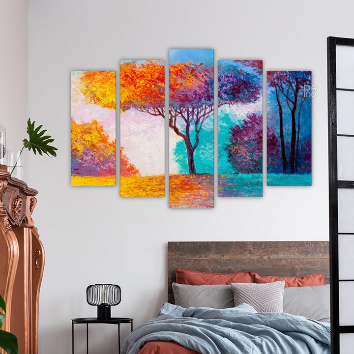 Colorful autumn forest – reference image 3