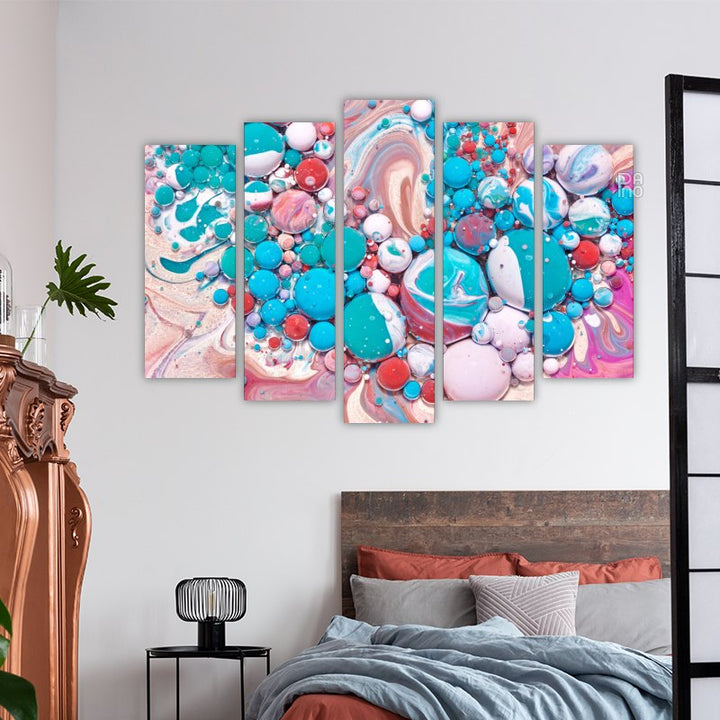 Colorful Abstract Bubbles – reference image 3