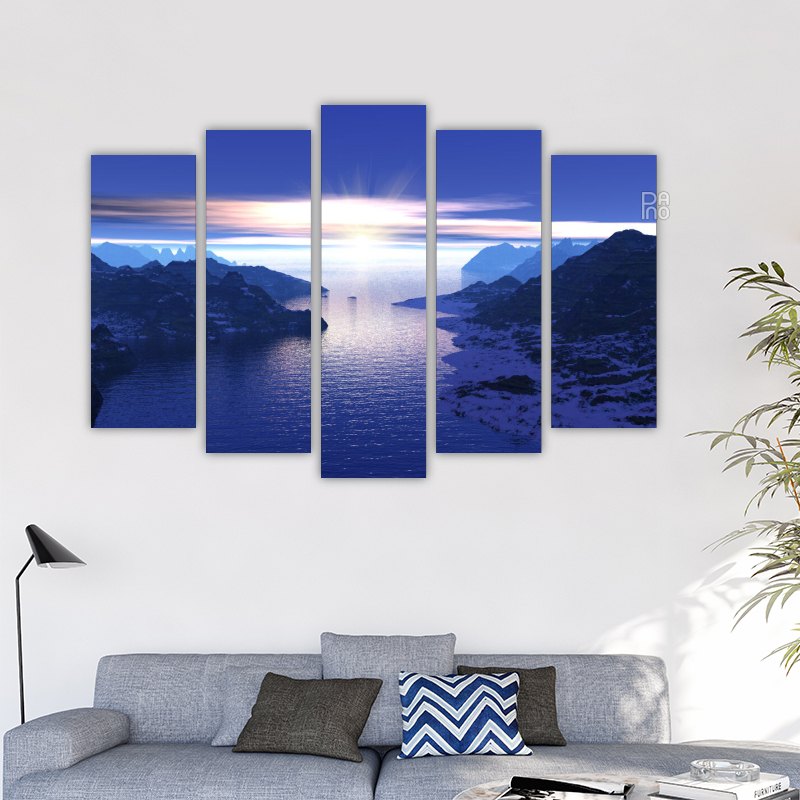 Morning in the Fjords of Norway – reference image 2