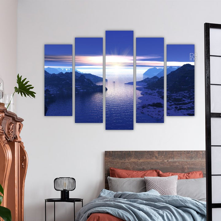 Morning in the Fjords of Norway – reference image 3