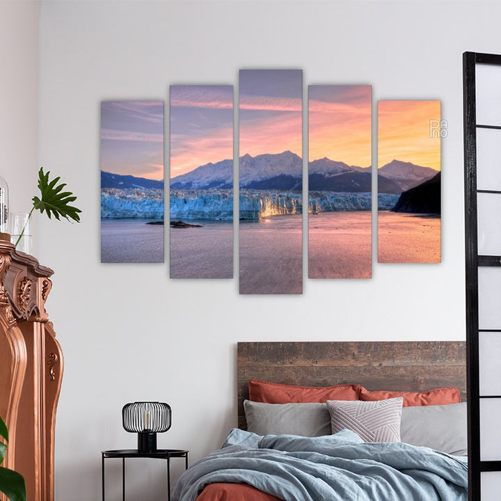 Sunrise over Glacier – reference image 3