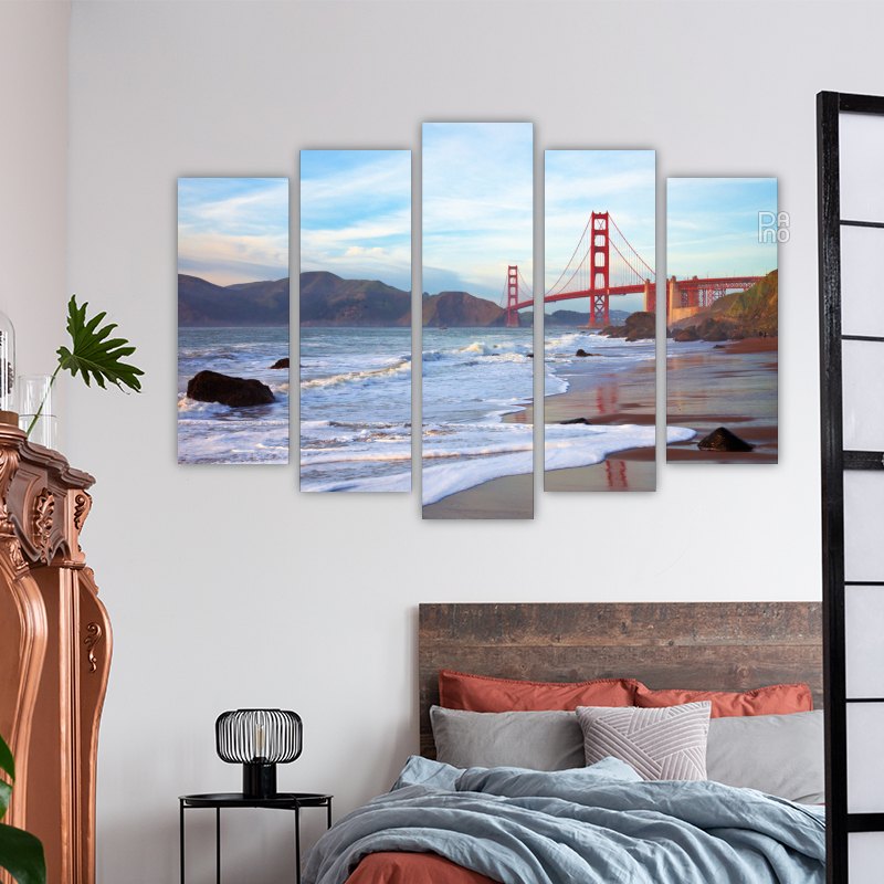 Golden Gate Bridge at Sunset – reference image 3