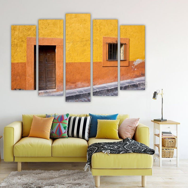 Colorful Wall – five-piece modular wall art