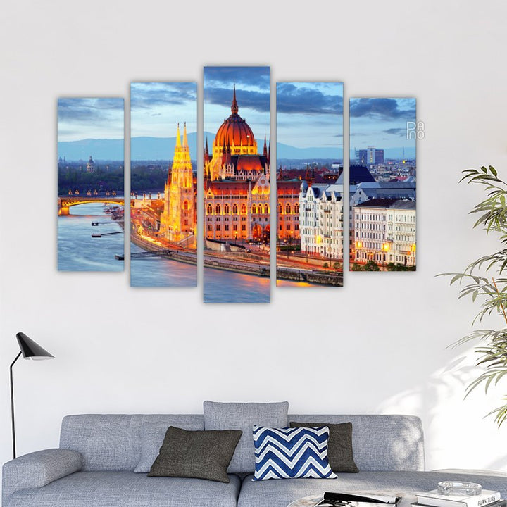 Beautiful View of the Parliament in Budapest – reference image 3