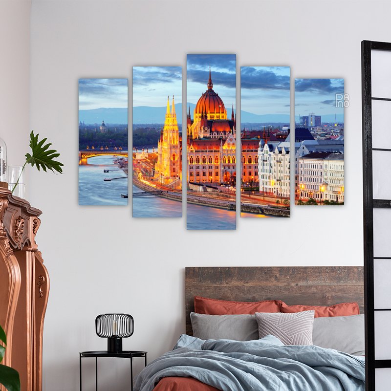 Beautiful View of the Parliament in Budapest – reference image 5