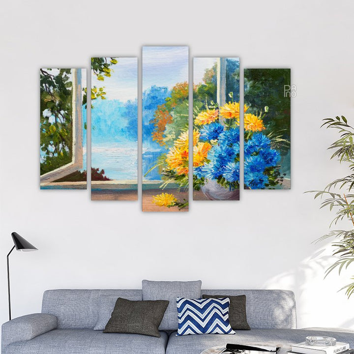 Oil painting of a bouquet of spring flowers – reference image 3