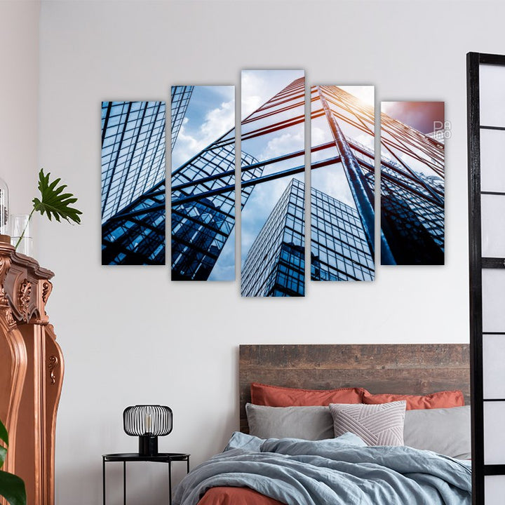 Reflection of skyscrapers – reference image 5
