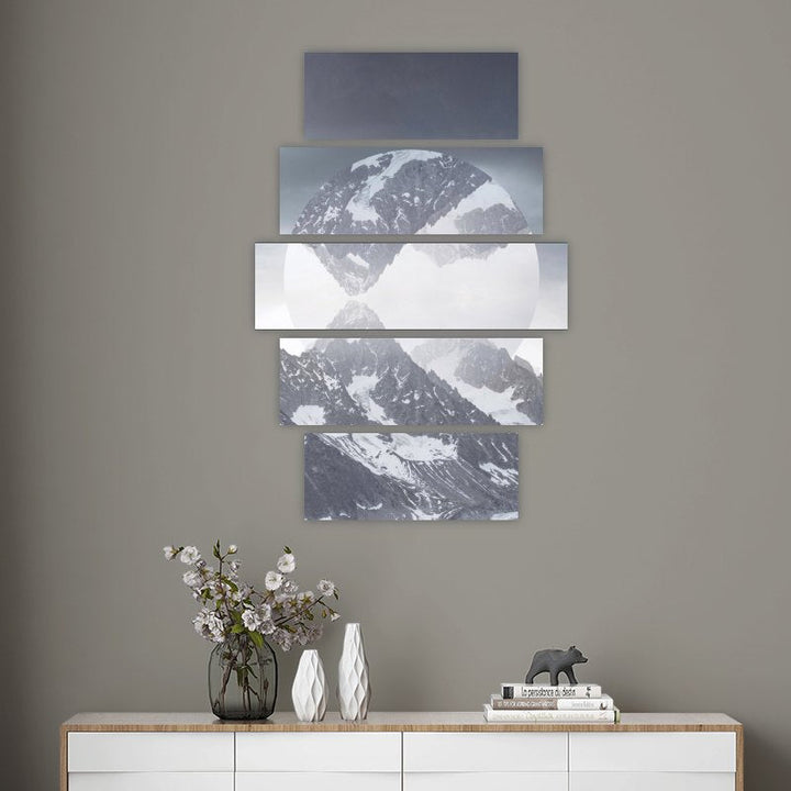 Connection – five-piece modular wall art