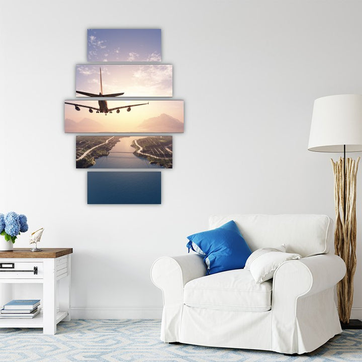 Journey – five-piece modular wall art