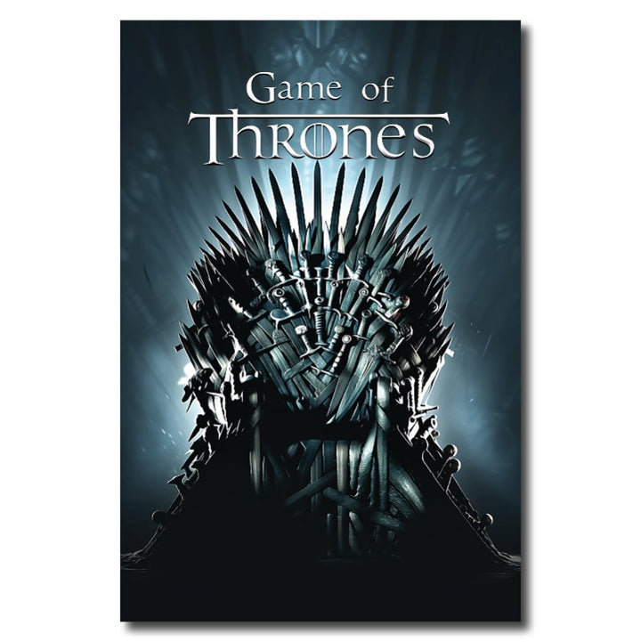 The Iron Throne – five-piece modular wall art